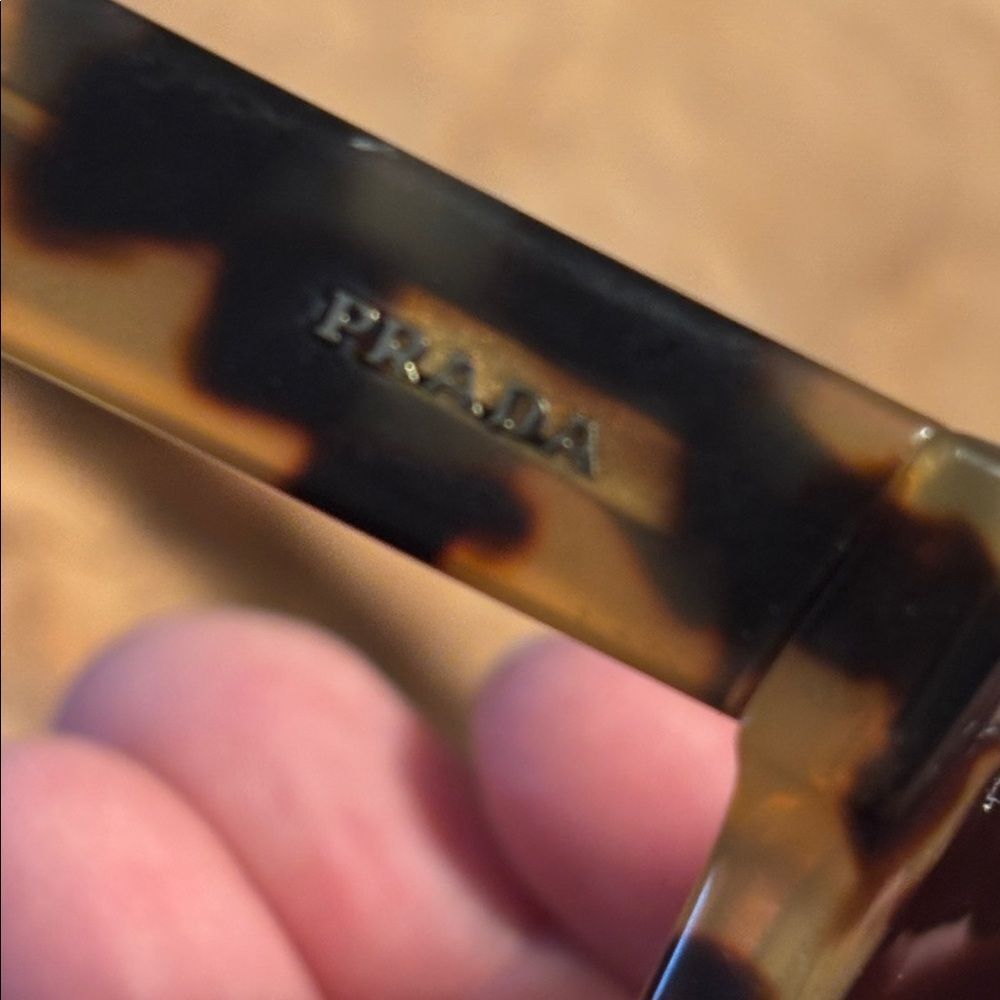 Prada Tortoise Shell Sunglasses - Picture 3 of 9